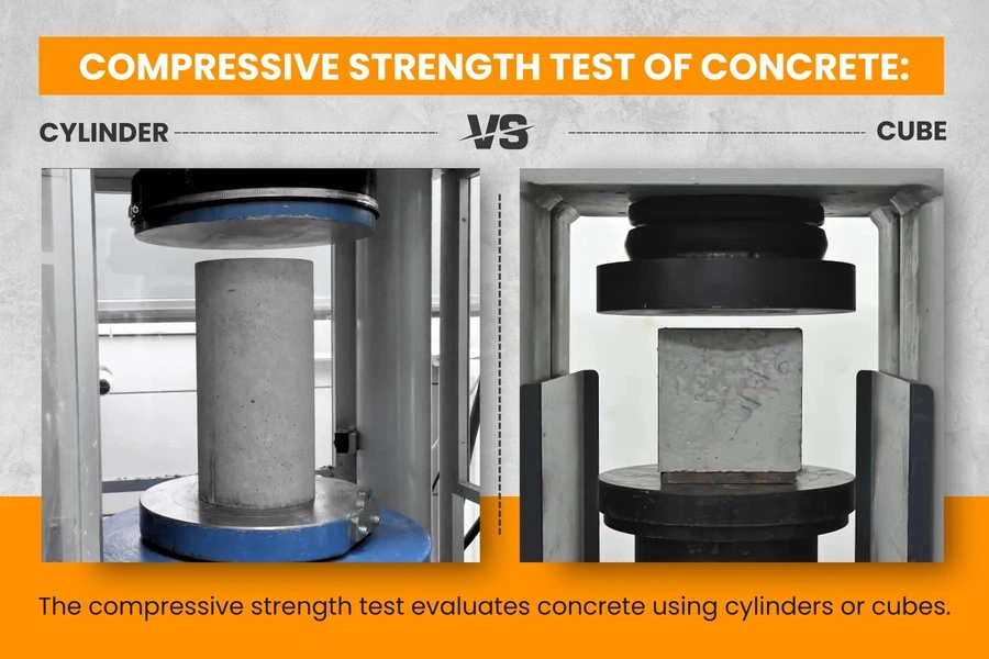 Concrete cube test