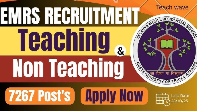 EMRS Teaching and Non-Teaching Jobs Vacancy Odisha 2025 – Apply 7267 Vacancies