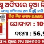 Odisha GDS Post Office Job 2025 – 25,000 Vacancies Out! Apply 10th Pass Only in October Month